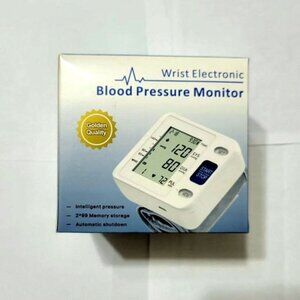 Wrist Electronic Blood Pressure Monitor with Case – Digital BP Cuff